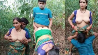 Desi Outdoor HD Sex of Devar and his Sexy Bhabhi